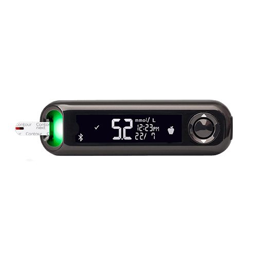The CONTOUR NEXT ONE blood glucose monitoring system