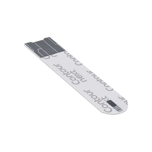 The CONTOUR NEXT blood glucose test strip