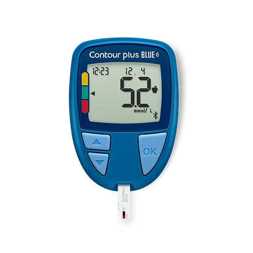 CONTOUR PLUS BLUE blood glucose meter